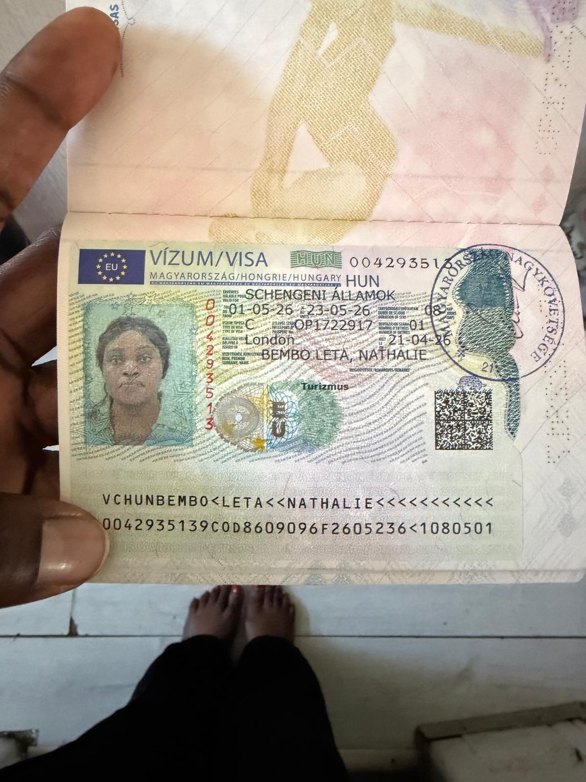 Approved Visa