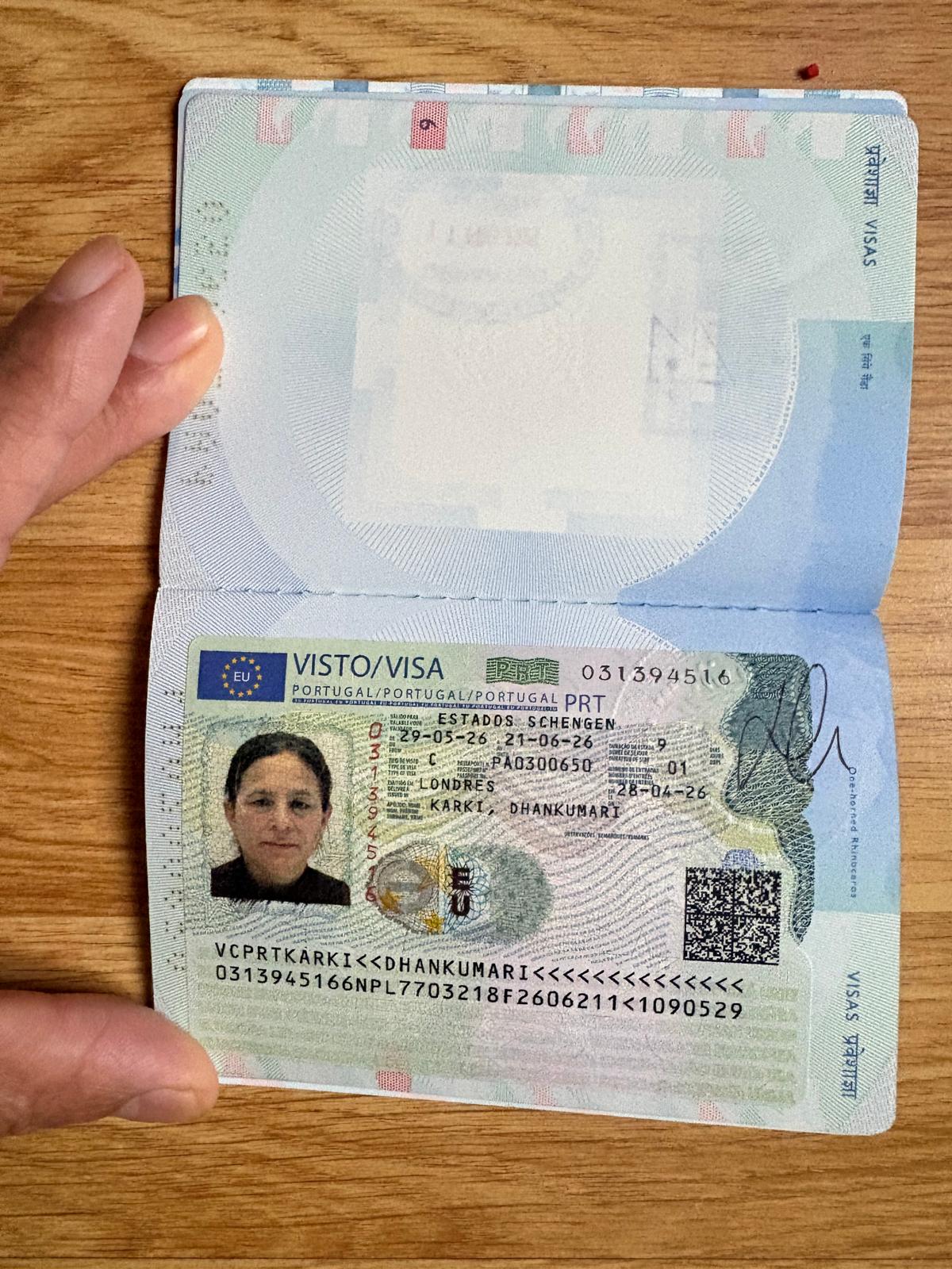 Approved Visa