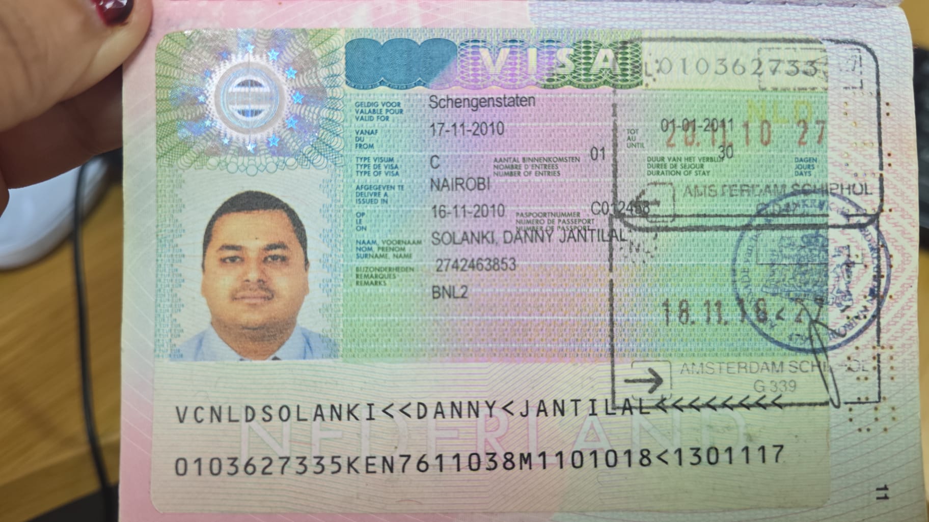 Approved Visa